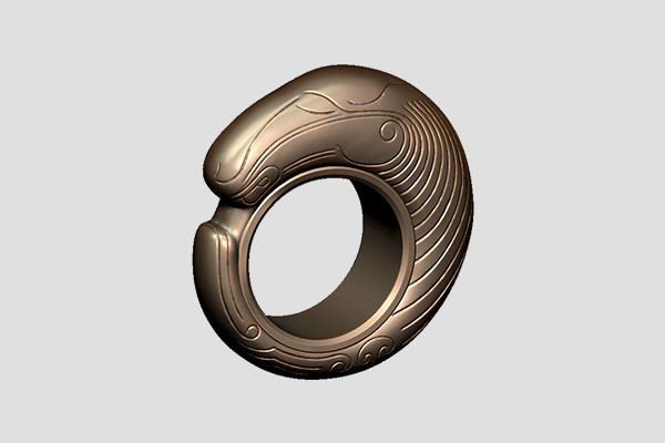 【馬戒指】珠寶首飾雕刻機(jī)立體精雕圖紙YD-YBZ1