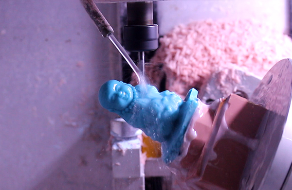 五軸聯(lián)動雕刻-立體佛像小擺件