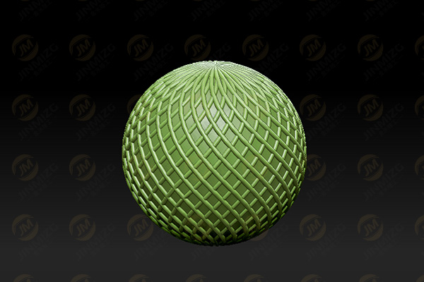 【球】玉雕機(jī)立體浮雕圖紙YD-HW10140